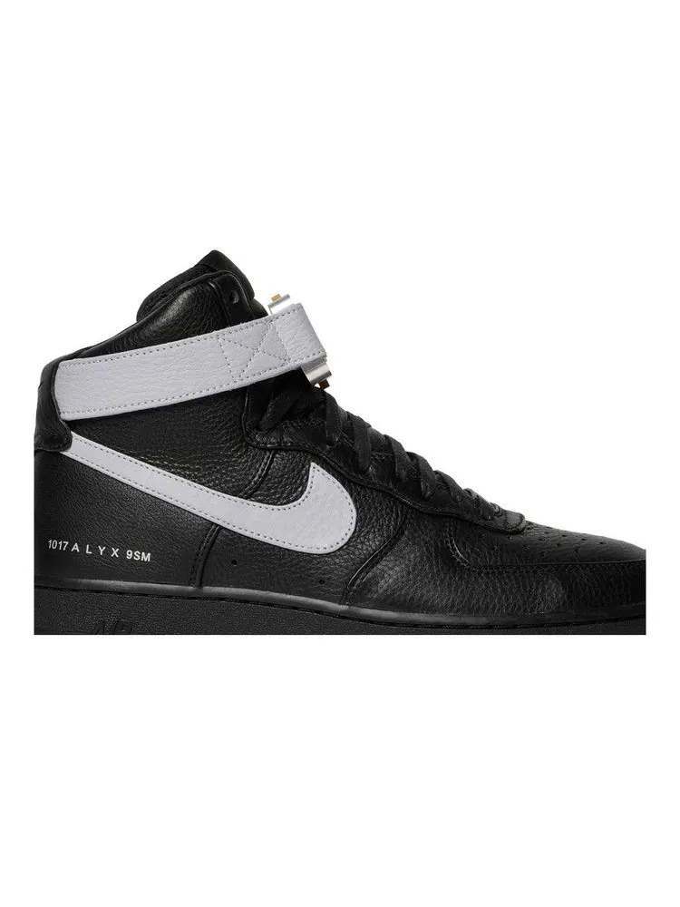 Кроссовки Nike 1017 ALYX 9SM x Air Force 1 High 'Black Wolf Grey' — изображение 3 из 9, черный/серый/серый