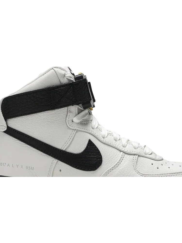 Кроссовки Nike 1017 ALYX 9SM x Air Force 1 High 'White Black' — изображение 2 из 8, белый