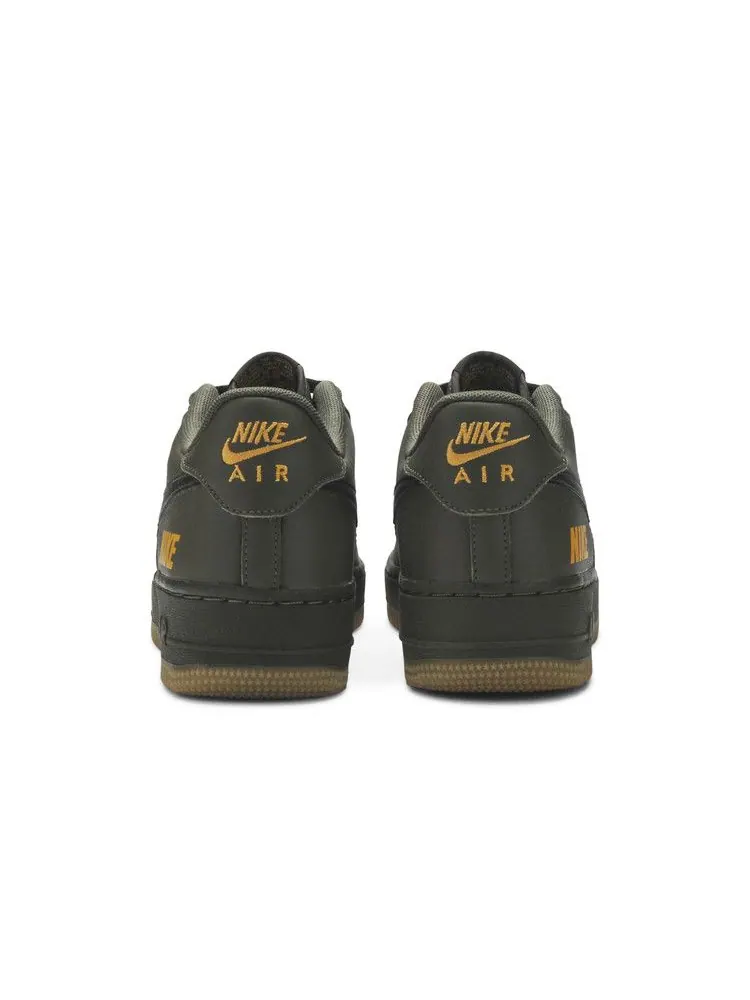 Кроссовки Nike Air Force 1 LV8 Gore-Tex BG 'Olive' — изображение 7 из 9, оливковый//золотистый