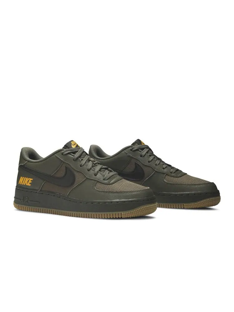 Кроссовки Nike Air Force 1 LV8 Gore-Tex BG 'Olive' — изображение 9 из 9, оливковый//золотистый