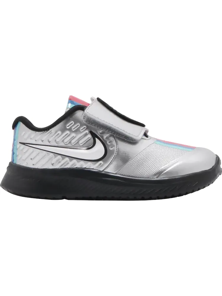 Кроссовки Nike Star Runner 2 Auto TDV 'Metallic Silver' — изображение 1 из 1, серебряный