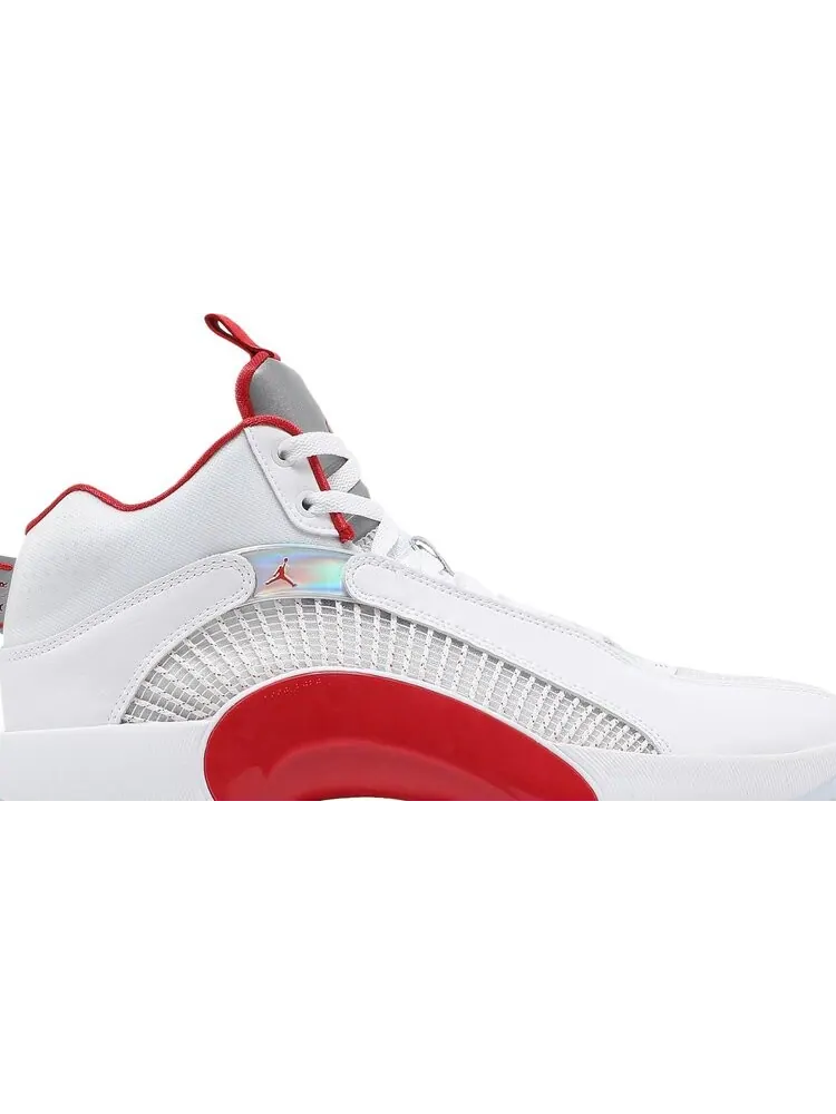 Кроссовки Air Jordan 35 Fire Red — изображение 2 из 8, белый