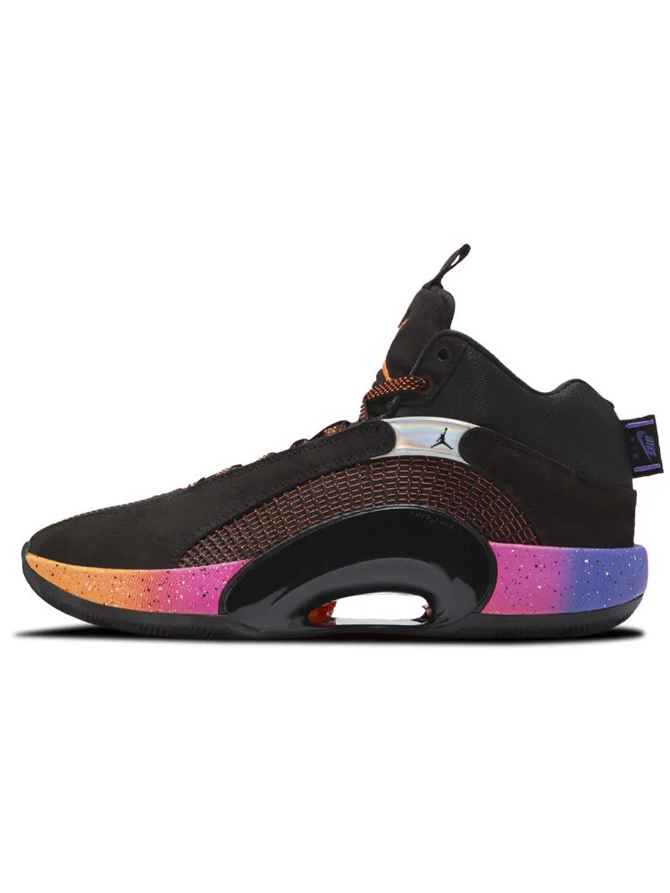Кроссовки Nike Air Jordan 35 PF — изображение 2 из 6, черный