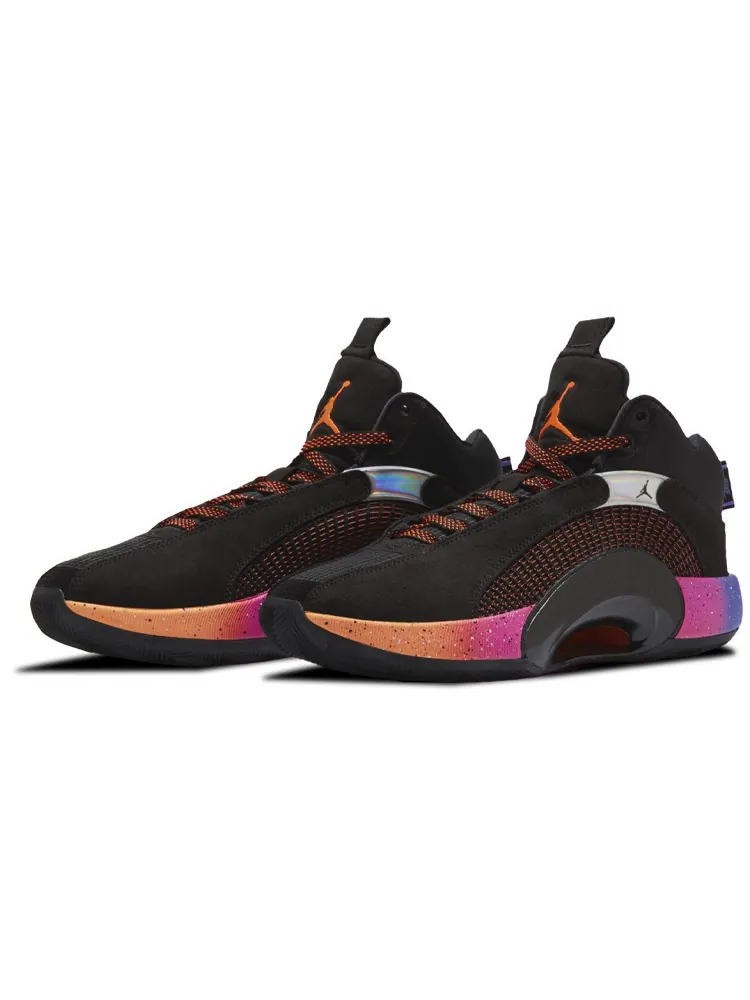 Кроссовки Nike Air Jordan 35 PF — изображение 3 из 6, черный