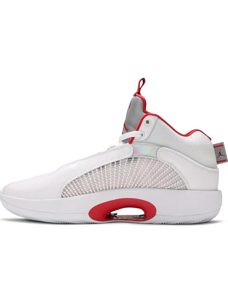 Кроссовки Air Jordan 35 PF Fire Red Alternate — изображение 3 из 8, белый
