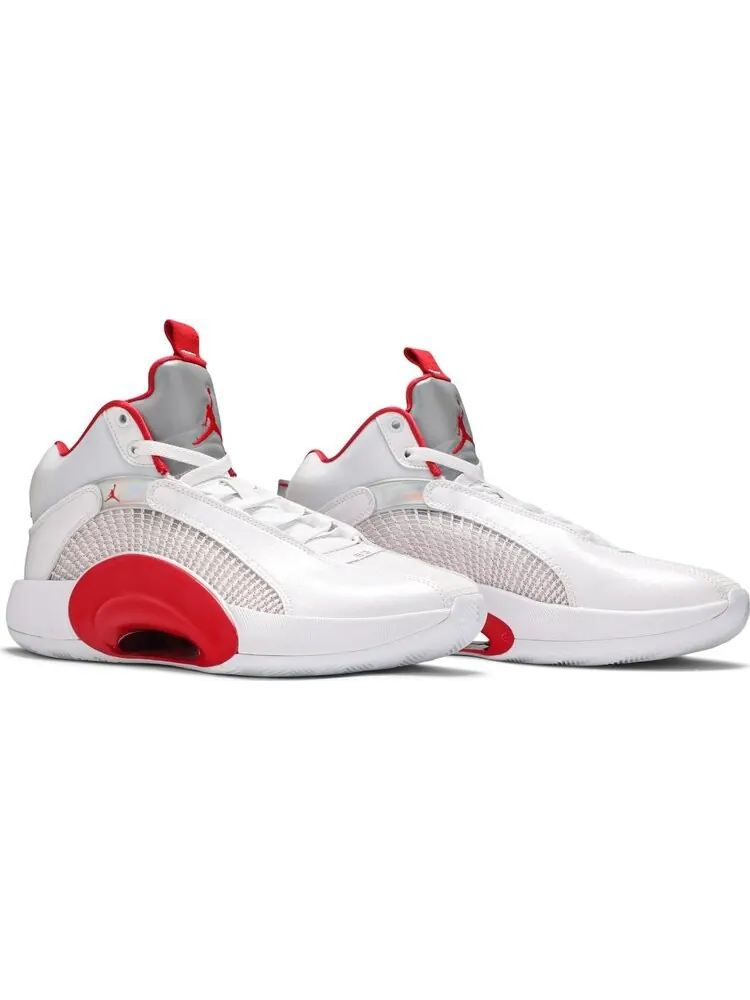 Кроссовки Air Jordan 35 PF Fire Red Alternate — изображение 8 из 8, белый