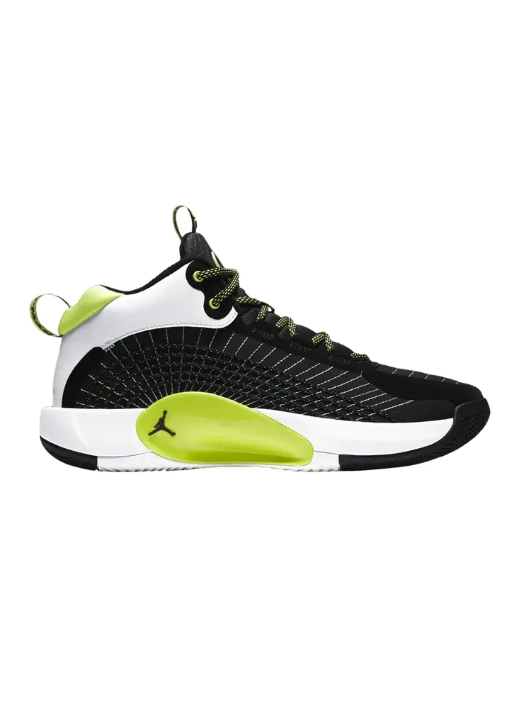 Кроссовки Jordan Jumpman 2021 PF 'Black Volt Green Glow' — изображение 1 из 1, черный зеленый