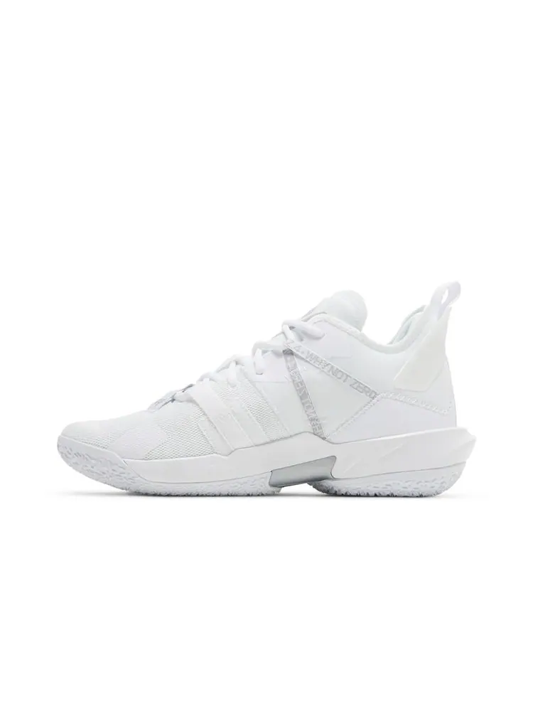 Кроссовки Jordan Why Not Zer0.4 'Triple White' — изображение 3 из 8, белый