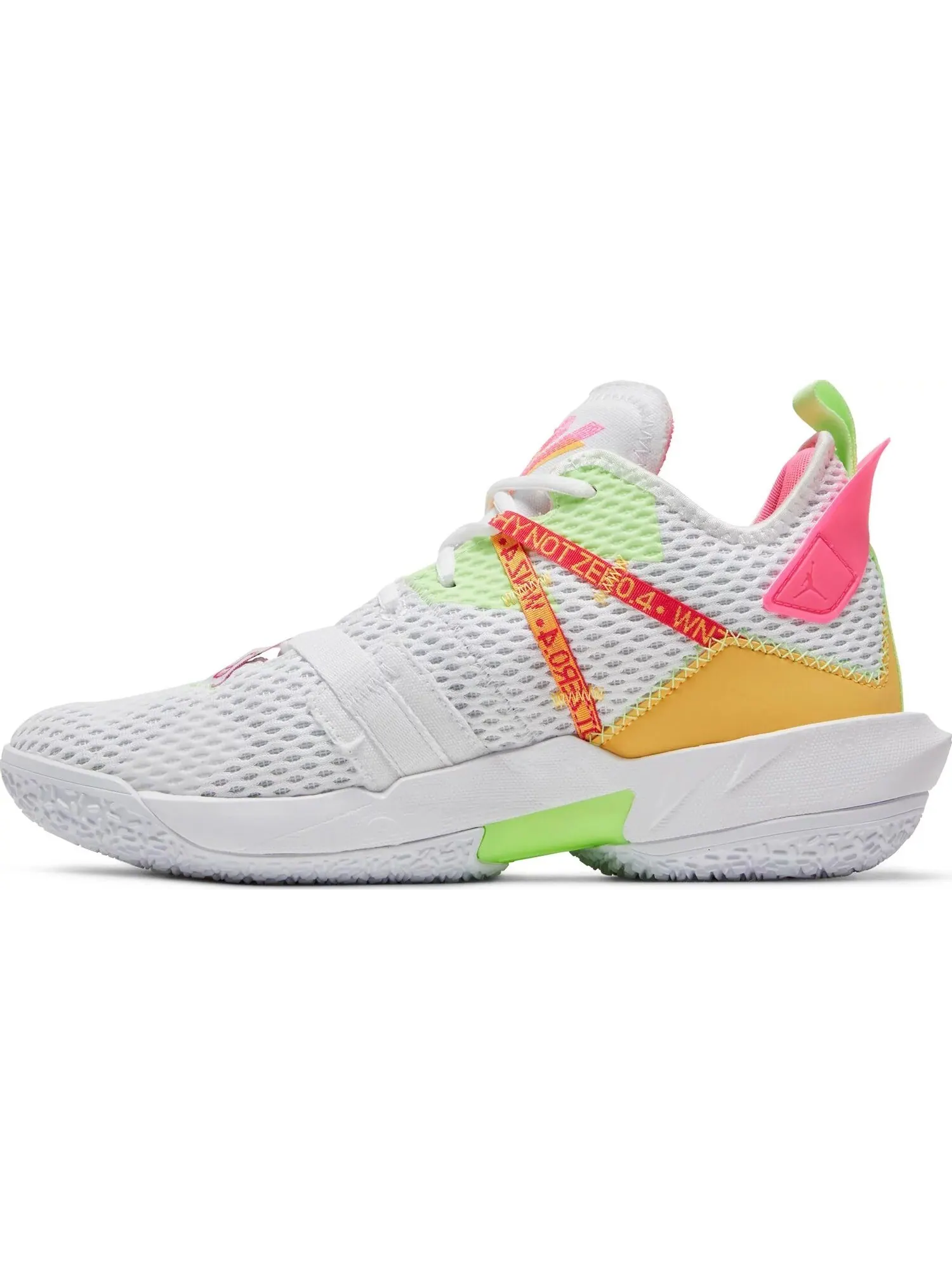 Кроссовки Air Jordan Why Not Zer0.4 PF — изображение 2 из 8, белый
