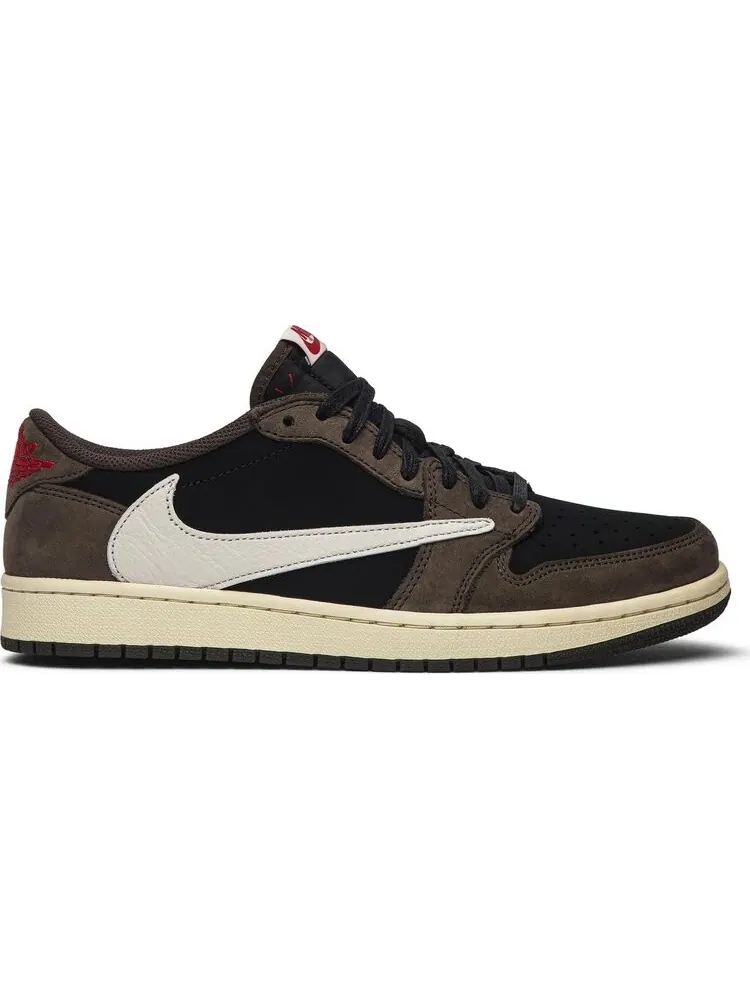 Кроссовки Travis Scott x Air Jordan 1 Low Mocha — изображение 1 из 8, коричневый