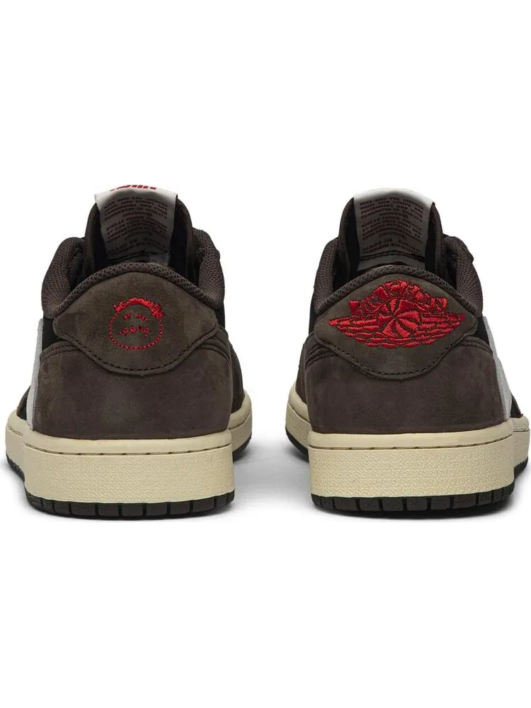 Кроссовки Travis Scott x Air Jordan 1 Low Mocha — изображение 6 из 8, коричневый