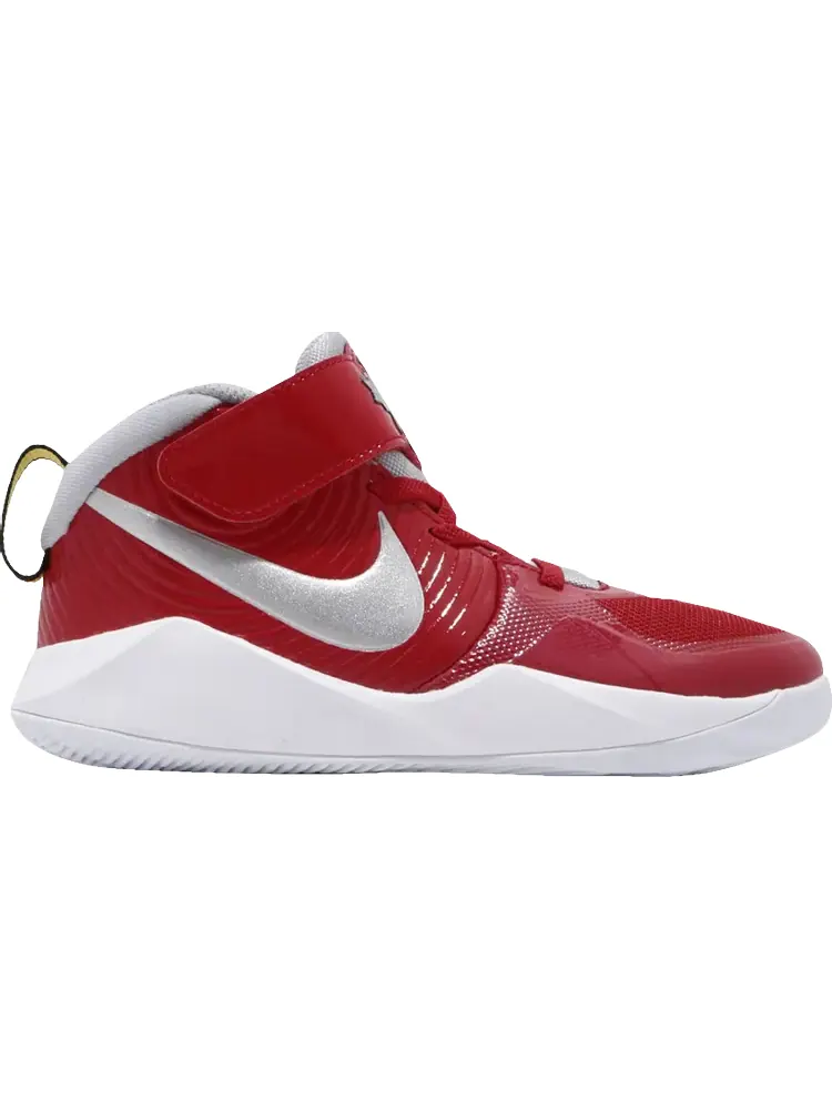 Кроссовки Nike Team Hustle D 9 Auto PS 'University Red' — изображение 1 из 1, красный