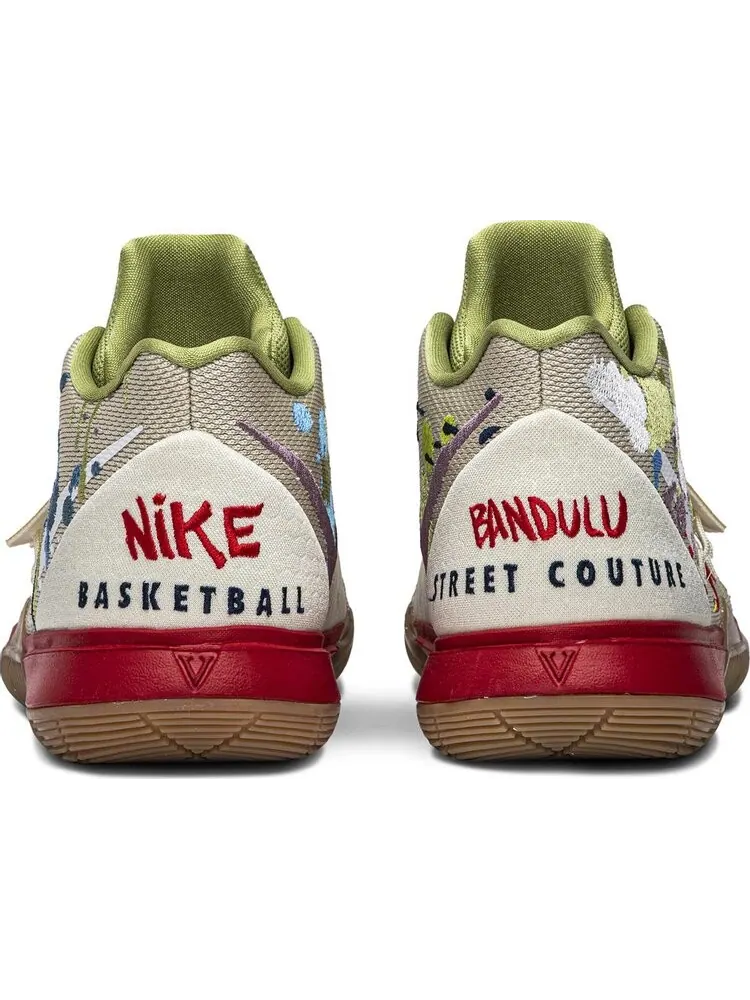 Кроссовки Nike Bandulu x Kyrie 5 GS 'Embroidered Splatters' — изображение 6 из 8, бежевый