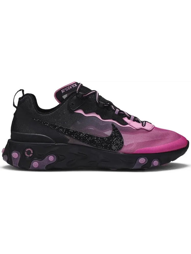 Лимитированные кроссовки Nike Swarovski x Sneaker Room x React Element 87 'Breast Cancer Awareness' — изображение 1 из 8