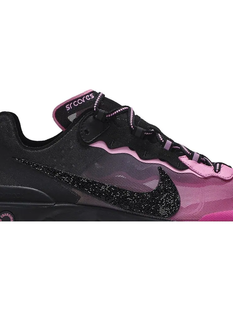 Лимитированные кроссовки Nike Swarovski x Sneaker Room x React Element 87 'Breast Cancer Awareness' — изображение 2 из 8
