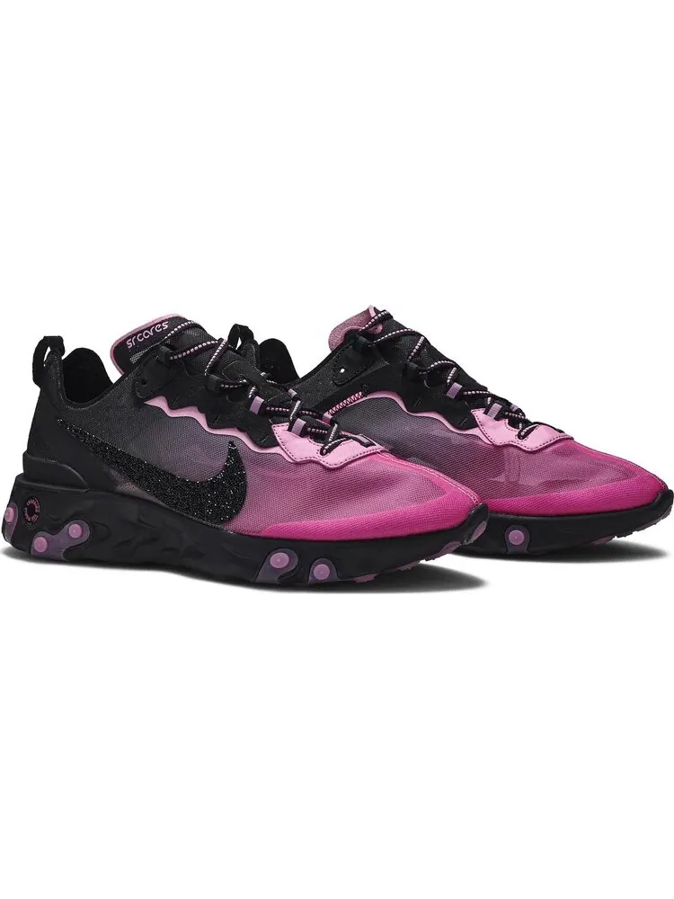Лимитированные кроссовки Nike Swarovski x Sneaker Room x React Element 87 'Breast Cancer Awareness' — изображение 8 из 8