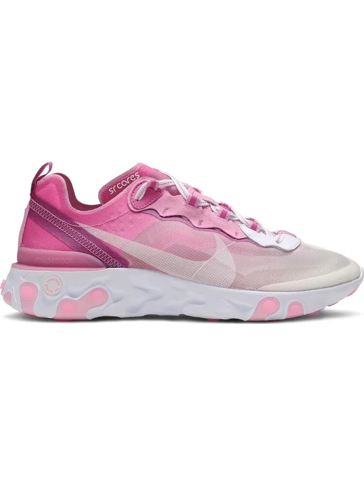 Кроссовки Nike Room x React Element 87 — изображение 1 из 8, розовый