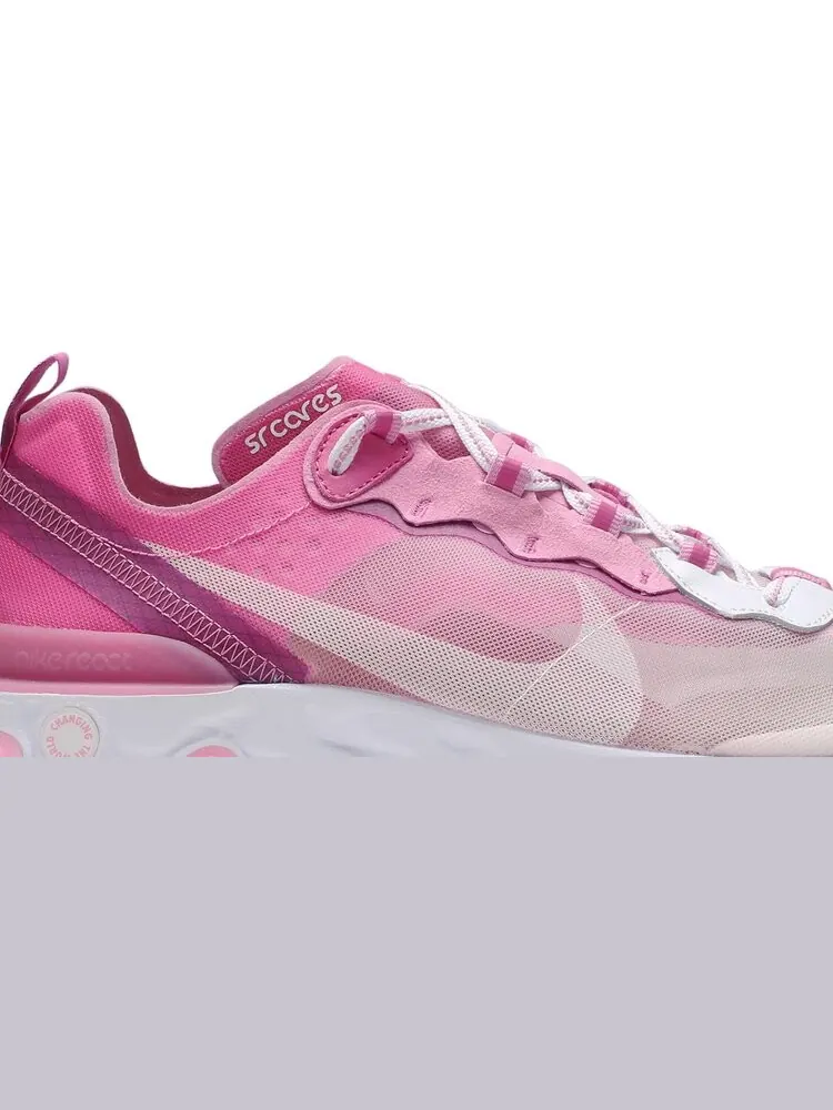 Кроссовки Nike Room x React Element 87 — изображение 2 из 8, розовый