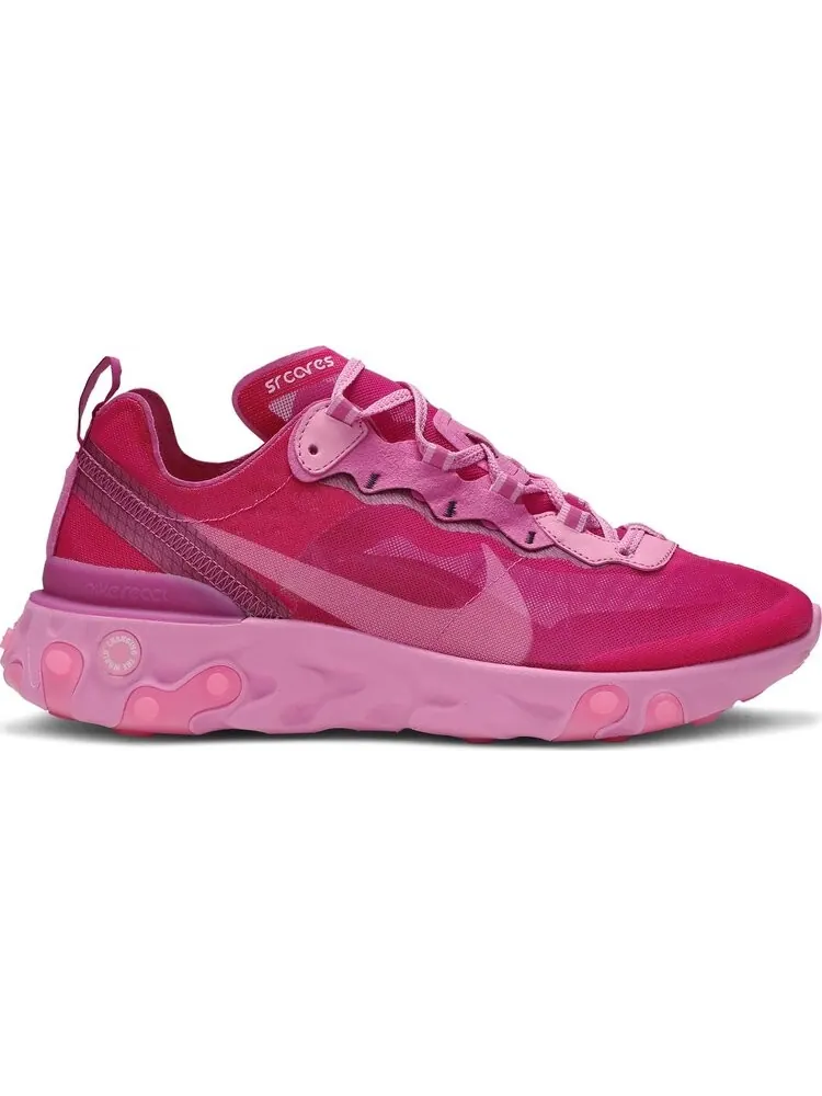 Кроссовки Nike Room x React Element 87 — изображение 1 из 8, яркий розовый