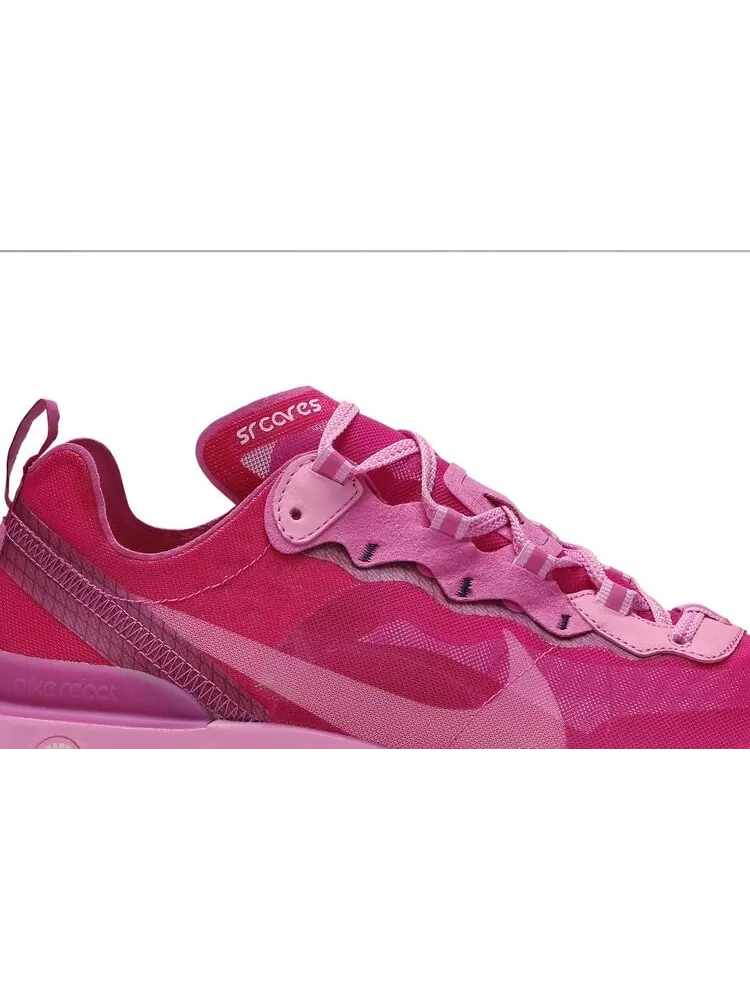 Кроссовки Nike Room x React Element 87 — изображение 2 из 8, яркий розовый