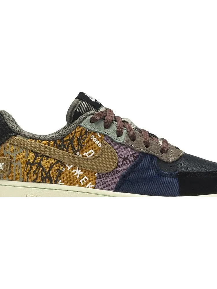 Кроссовки Nike Travis Scott x Air Force 1 Low PS 'Cactus Jack' — изображение 2 из 8, мульти