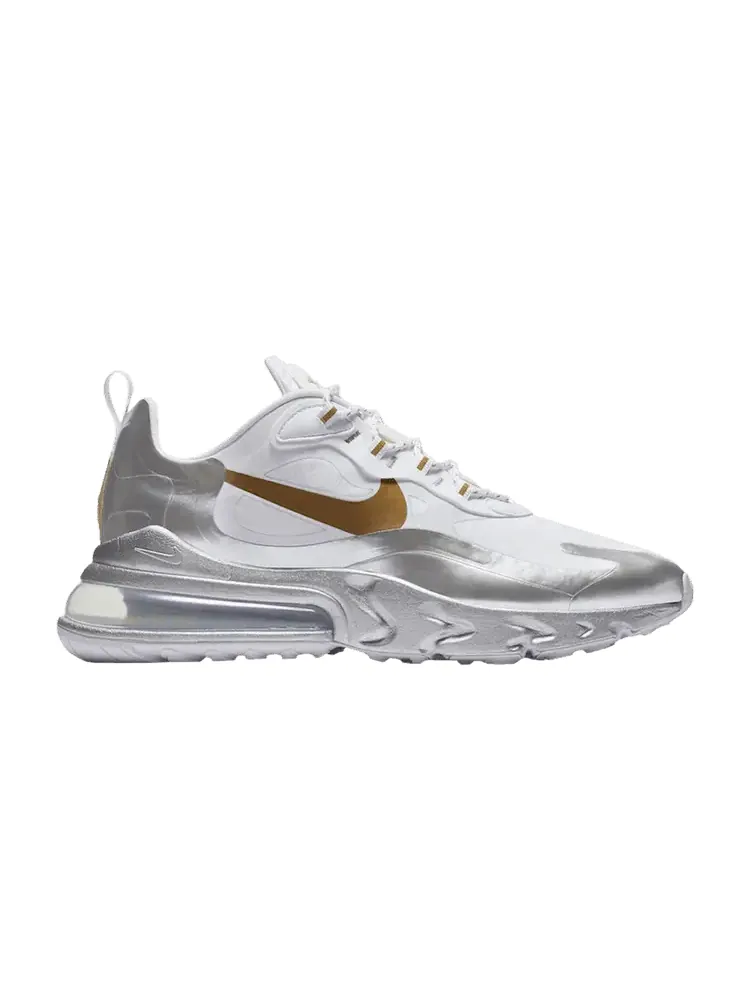 Кроссовки Nike Air Max 270 React 'City of Speed' — изображение 1 из 1, белый