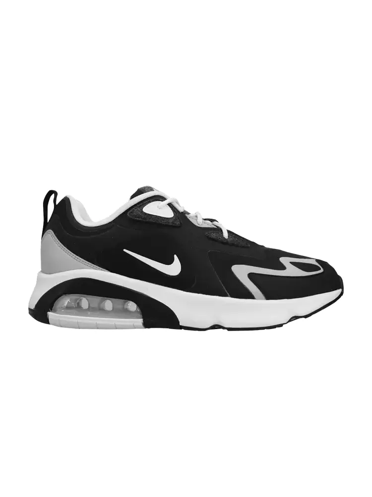 Кроссовки Nike Air Max 200 'Black' — изображение 1 из 1, черный/белый/белый/серый