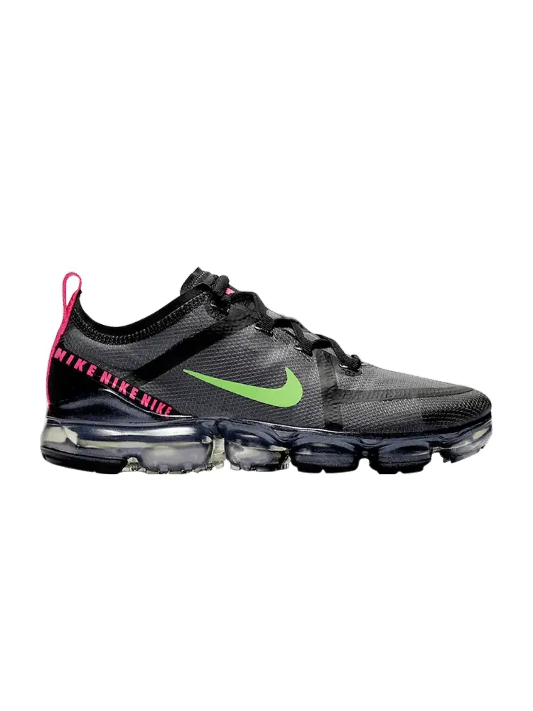 Кроссовки Nike Air VaporMax 2019 'Scream Green' — изображение 1 из 1, черный/розовый/зеленый