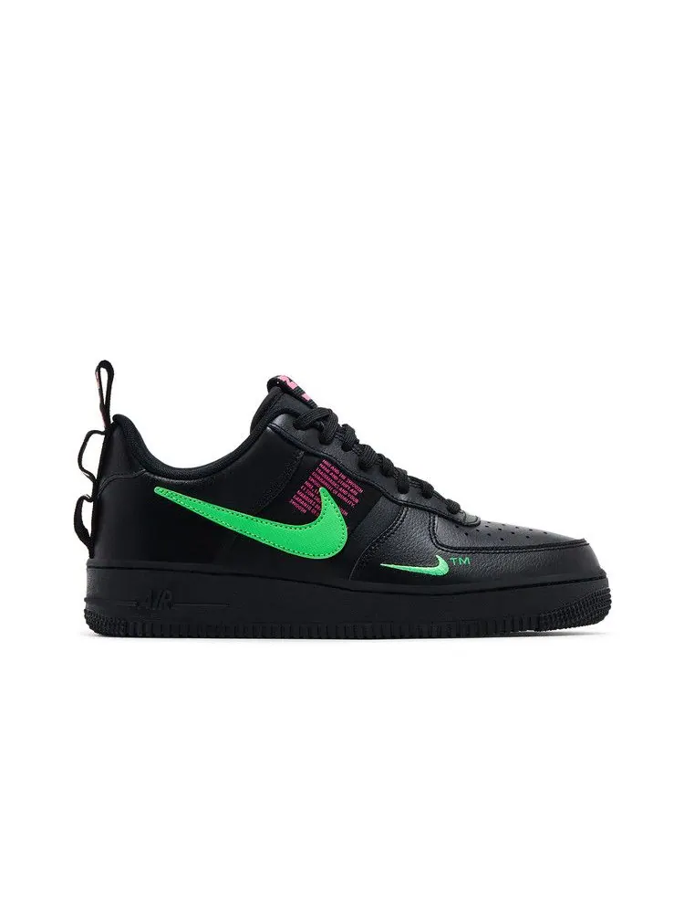 Кроссовки Nike Air Force 1 LV8 UL 'Scream Green' — изображение 2 из 9, черный/розовый/зеленый