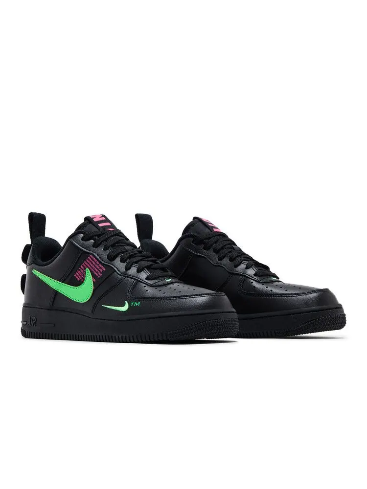 Кроссовки Nike Air Force 1 LV8 UL 'Scream Green' — изображение 9 из 9, черный/розовый/зеленый