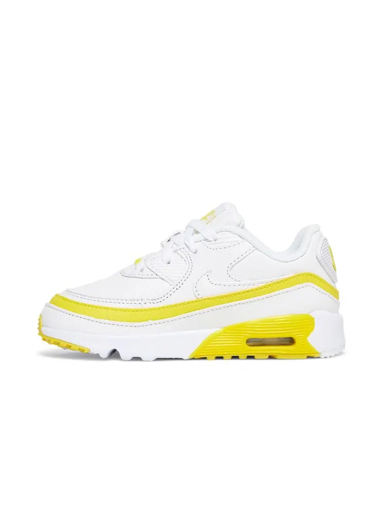 Кроссовки Nike Undefeated x Air Max 90 BT — изображение 3 из 8, белый желтый