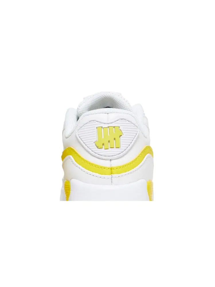Кроссовки Nike Undefeated x Air Max 90 BT — изображение 7 из 8, белый желтый
