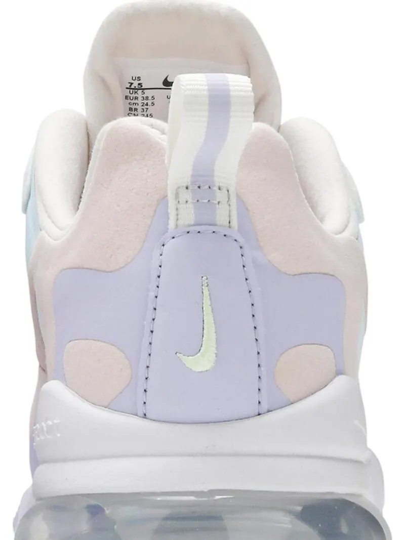 Кроссовки Nike Wmns Air Max 270 React 'Sail Coral Stardust' — изображение 7 из 8, загар