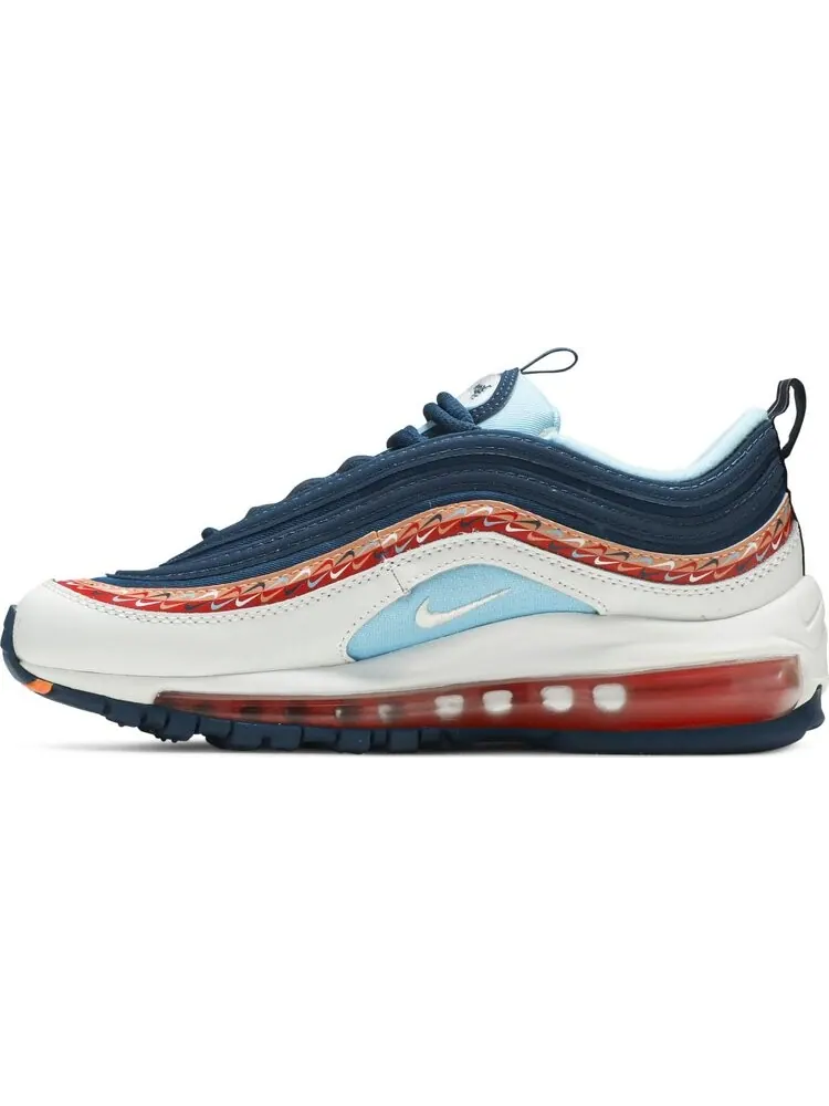 Кроссовки Nike Air Max 97 GS 'Swoosh Chain' — изображение 3 из 8, бирюзовый