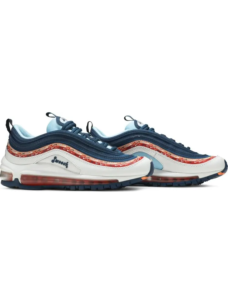 Кроссовки Nike Air Max 97 GS 'Swoosh Chain' — изображение 8 из 8, бирюзовый