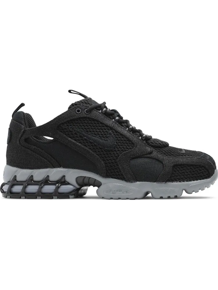 Кроссовки Nike Stussy x Air Zoom Spiridon Caged 2 'Black Cool Grey' — изображение 1 из 8, серый