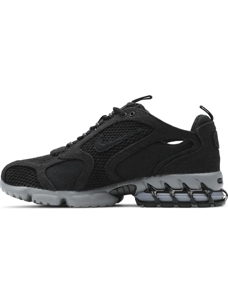 Кроссовки Nike Stussy x Air Zoom Spiridon Caged 2 'Black Cool Grey' — изображение 3 из 8, серый