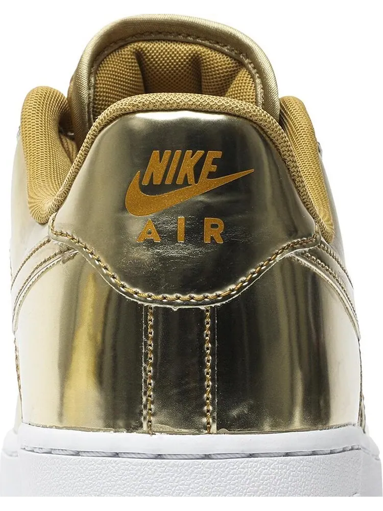 Кроссовки Nike Wmns Air Force 1 SP 'Liquid Metal - Gold' — изображение 7 из 7, золото
