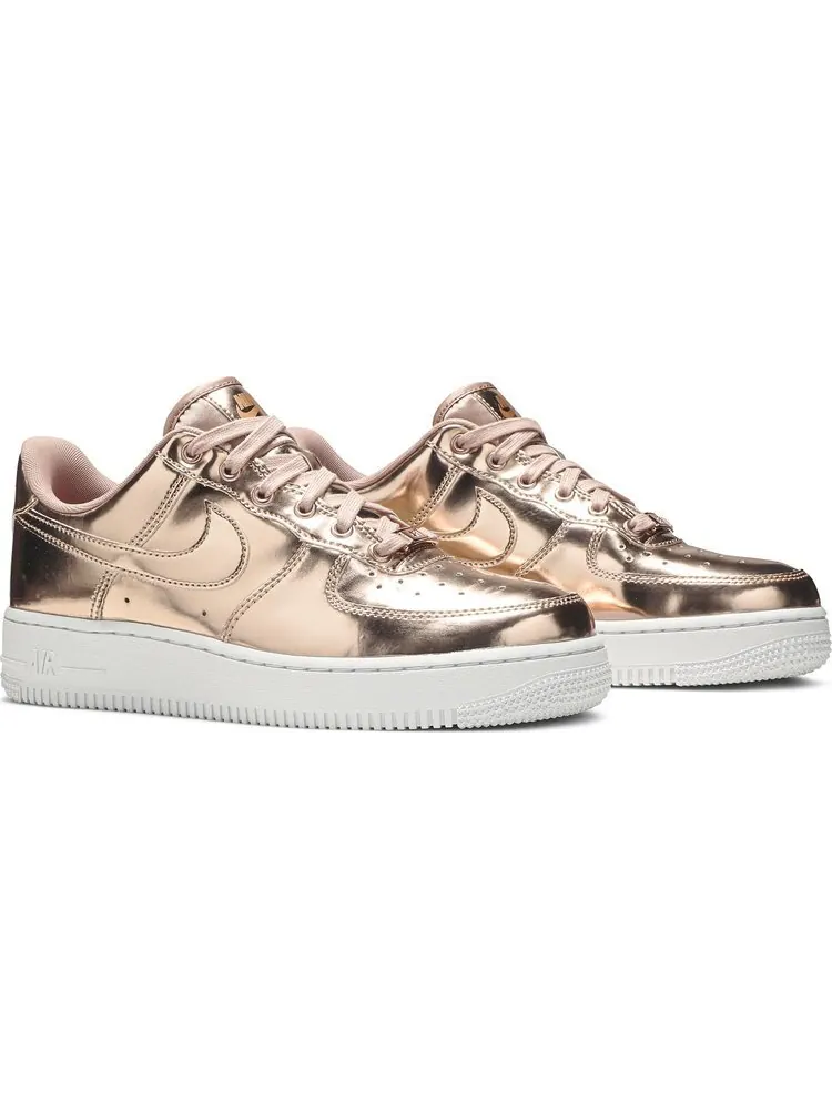 Кроссовки Nike Wmns Air Force 1 SP 'Metallic Rose Gold' — изображение 8 из 8, розовый
