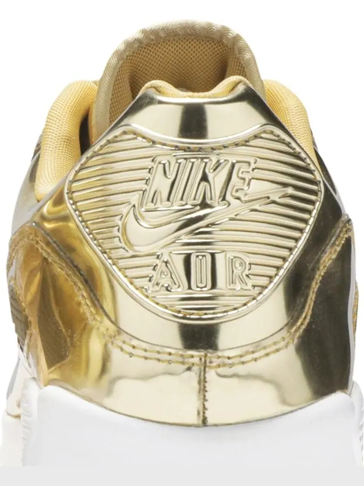 Кроссовки Nike Wmns Air Max 90 'Metallic Pack - Gold' — изображение 7 из 8, золото