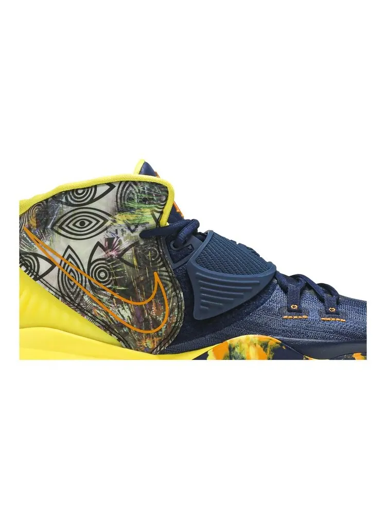 Кроссовки Nike Kyrie 6 Preheat — изображение 2 из 4, синий