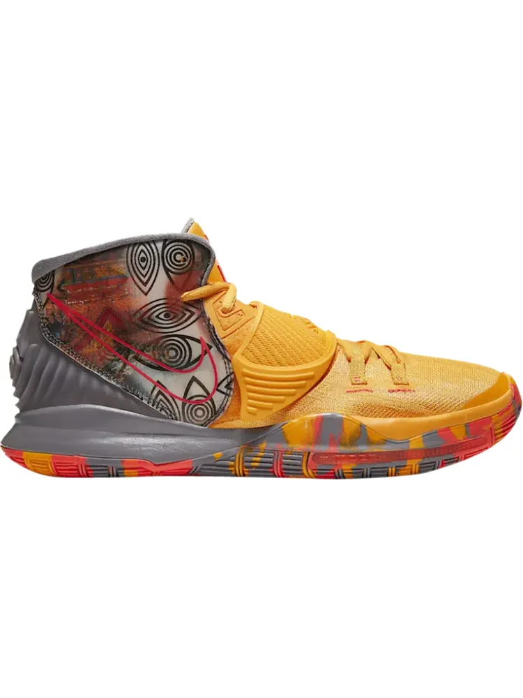Кроссовки Nike Kyrie 6 Preheat 'Beijing' — изображение 1 из 1, оранжевый