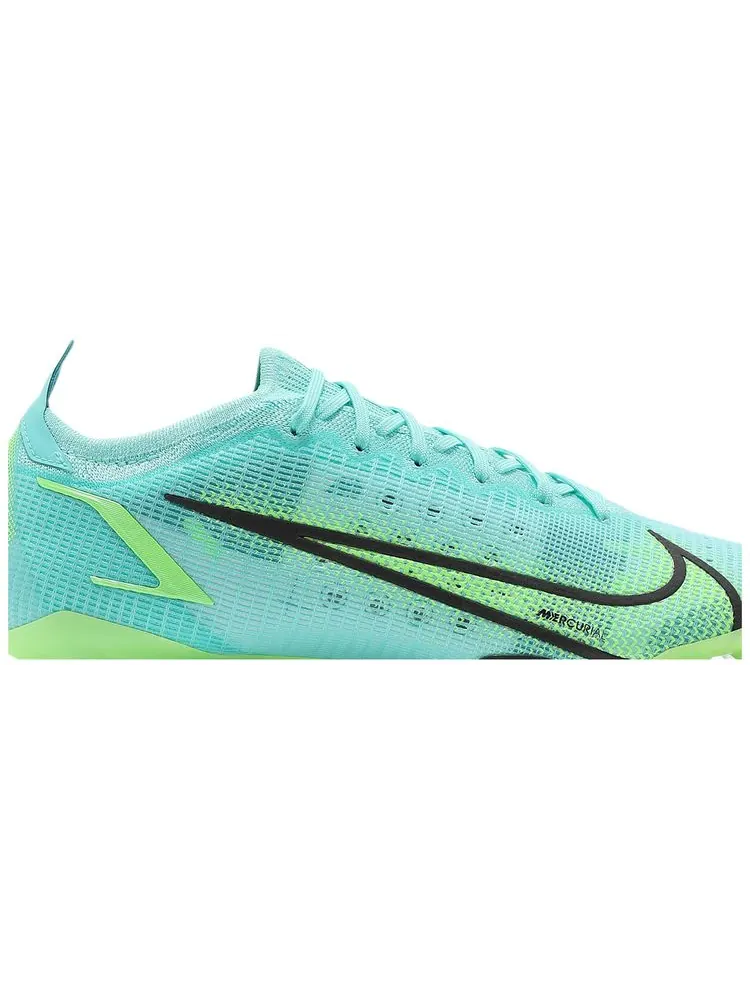 Кроссовки Nike Mercurial Vapor 14 Elite FG 'Dynamic Turquoise Lime Glow' — изображение 2 из 8, синий