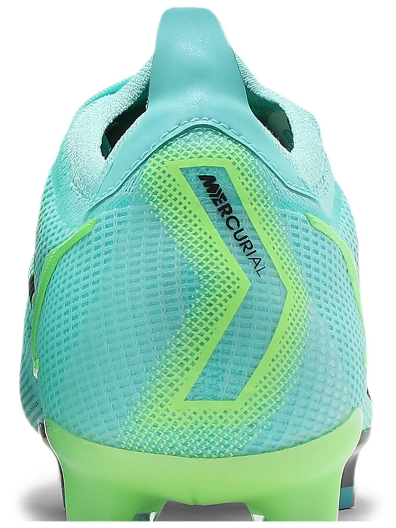Кроссовки Nike Mercurial Vapor 14 Elite FG 'Dynamic Turquoise Lime Glow' — изображение 7 из 8, синий
