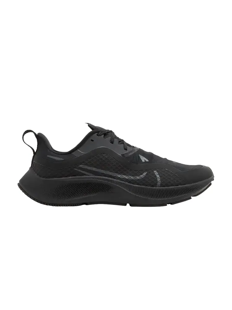 Кроссовки Nike Wmns Air Zoom Pegasus 37 Shield 'Black Anthracite' — изображение 1 из 9, черный