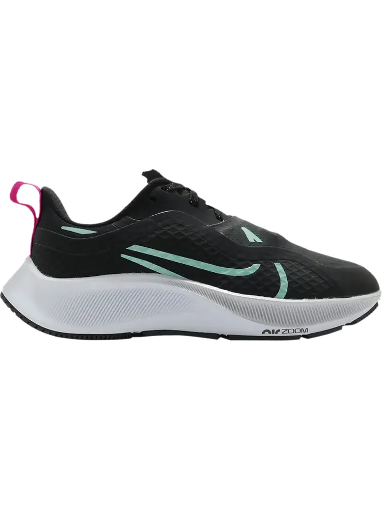Кроссовки Nike Wmns Air Zoom Pegasus 37 Shield 'Black Aurora Green' — изображение 1 из 1, черный