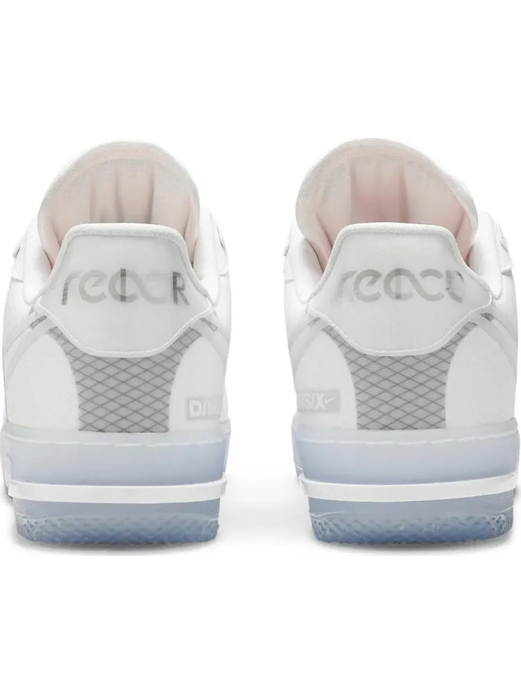 Кроссовки Nike Air Force 1 React QS 'White Ice' — изображение 6 из 8, белый