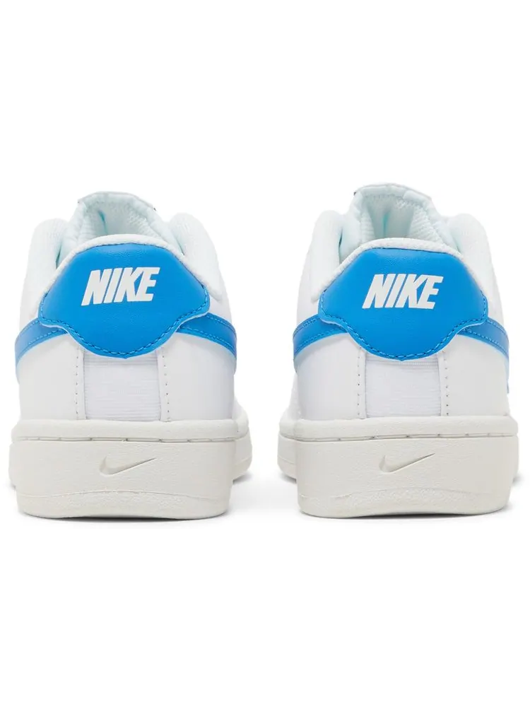 Кроссовки Nike Court Royale 2 Low 'White Light Photo Blue' — изображение 6 из 8, белый