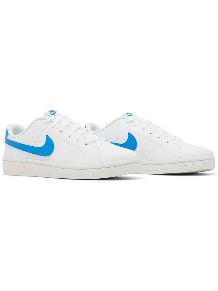 Кроссовки Nike Court Royale 2 Low 'White Light Photo Blue' — изображение 8 из 8, белый