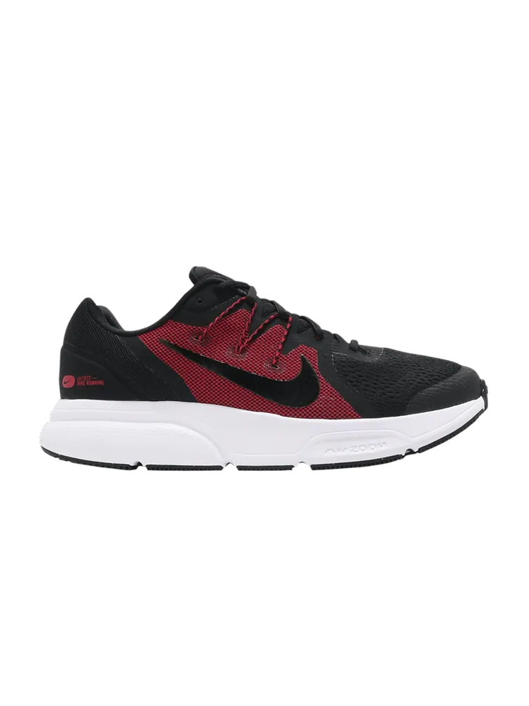 Кроссовки Zoom Span 3 'Black University Red' — изображение 1 из 1, черный красный